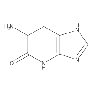 6-Amino-1,4,6,7-tetrahydro-5H-imidazo[4,5-b]pyridin-5-one结构式
