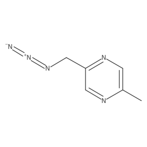 2-(Azidomethyl)-5-methylpyrazine结构式