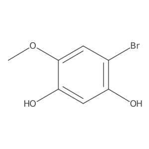 4-Bromo-6-methoxybenzene-1,3-diol结构式