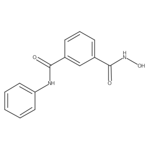 1-N-hydroxy-3-N-phenylbenzene-1,3-dicarboxamide Structure