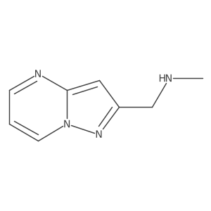 Methyl({pyrazolo[1,5-a]pyrimidin-2-yl}methyl)amine Structure