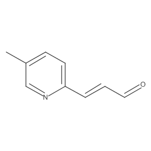 3-(5-Methylpyridin-2-yl)prop-2-enal Structure