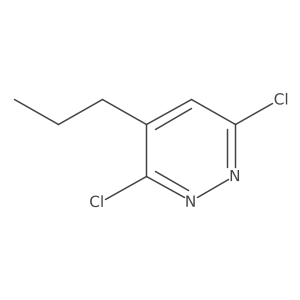3,6-Dichloro-4-propylpyridazine结构式