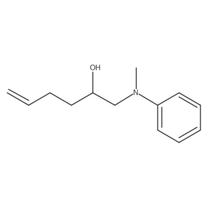 1-(Methylphenylamino)-5-hexen-2-ol Structure