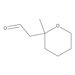 2-(2-Methyloxan-2-yl)acetaldehyde结构式