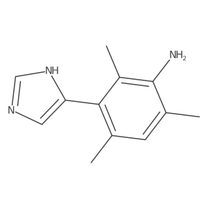 3-(1H-imidazol-4-yl)-2,4,6-trimethylaniline Structure