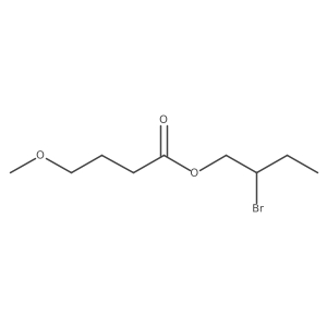 2-Bromobutyl 4-methoxybutanoate结构式