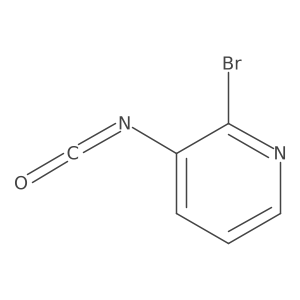 2-Bromo-3-isocyanatopyridine结构式