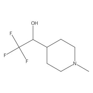 (1S)-2,2,2-trifluoro-1-(1-methylpiperidin-4-yl)ethan-1-ol结构式