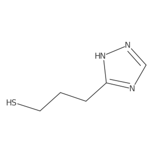3-(1H-1,2,4-triazol-3-yl)propane-1-thiol Structure