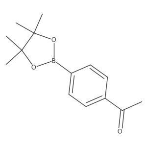 1-(4-(4,4,5,5-Tetramethyl-1,3,2-dioxaborolan-2-YL)phenyl)ethan-1-one-2,2,2-D3结构式