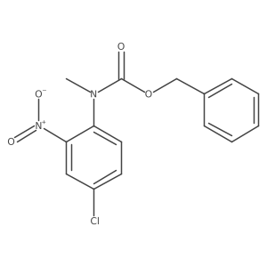 benzyl N-(4-chloro-2-nitrophenyl)-N-methylcarbamate Structure