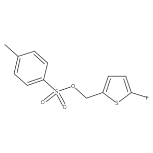 (5-Fluorothiophen-2-yl)methyl 4-methylbenzene-1-sulfonate Structure