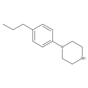 1-(4-Propylphenyl)piperazine结构式