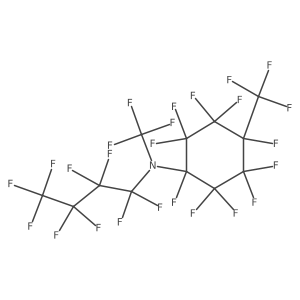 Perfluoromethylbutyl-(4-methylcyclohexyl)-amine结构式