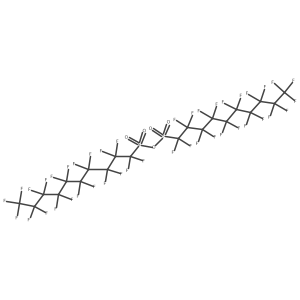 Perfluorodecane sulfonic anhydride结构式