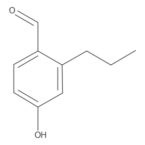 4-Hydroxy-2-propylbenzaldehyde结构式