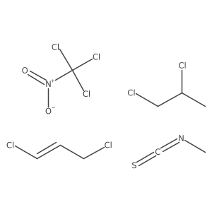 1-Propene, 1,3-dichloro-, mixt. with 1,2-dichloropropane, isothiocyanatomethane and trichloronitromethane Structure