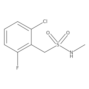 1-(2-chloro-6-fluorophenyl)-N-methylmethanesulfonamide Structure