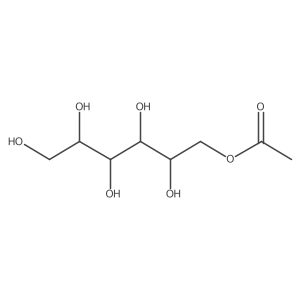 Galactitol 1-acetate Structure