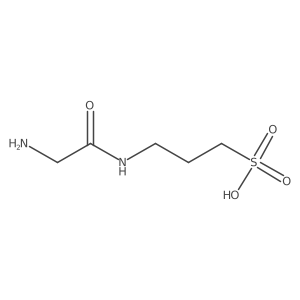3-[(2-Aminoacetyl)amino]-1-propanesulfonic acid Structure
