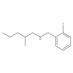 [(2-Fluorophenyl)methyl](2-methylpentyl)amine Structure