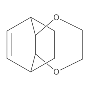 3,6-Dioxatricyclo[6.2.2.02,7]dodec-9-ene结构式