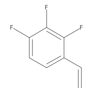 2,3,4-Trifluorostyrene结构式