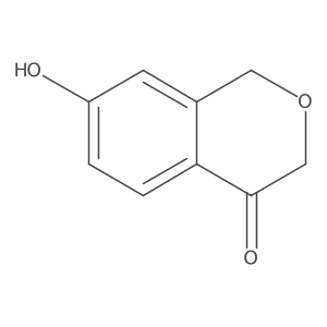 7-hydroxy-1H-isochromen-4-one Structure