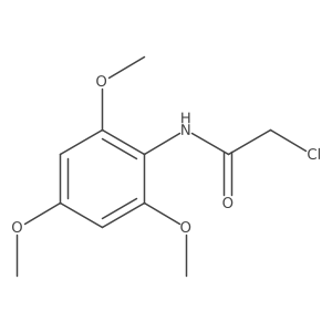 2-Chloro-N-(2,4,6-trimethoxyphenyl)acetamide结构式