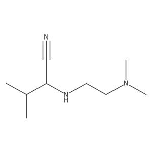 2-[[2-(Dimethylamino)ethyl]amino]-3-methylbutanenitrile Structure
