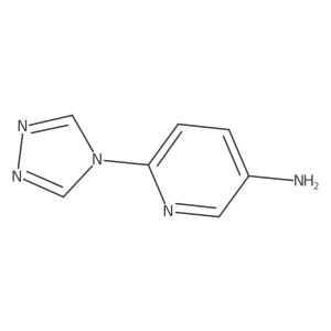 6-(4H-1,2,4-triazol-4-yl)pyridin-3-amine Structure