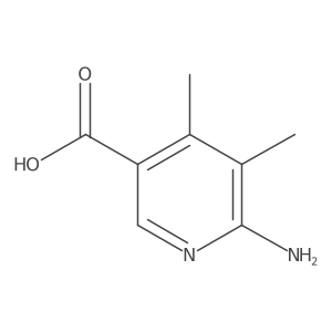 6-Amino-4,5-dimethylnicotinic acid Structure