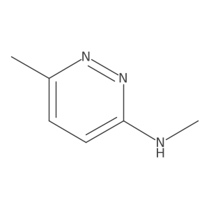N,6-dimethylpyridazin-3-amine结构式