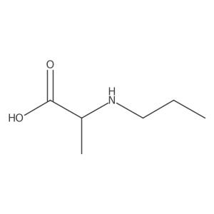 D-Alanine, N-propyl-结构式