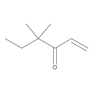 4,4-Dimethylhex-1-en-3-one结构式