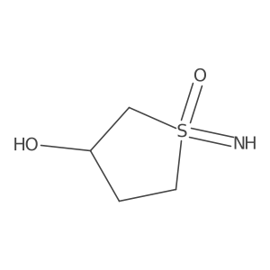 1-Imino-1-oxo-thiolan-3-ol Structure