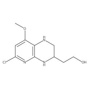 (S)-2-(6-Chloro-8-methoxy-1,2,3,4-tetrahydropyrido[2,3-b]pyrazin-3-yl)ethanol Structure