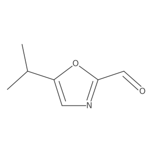 5-(Propan-2-yl)-1,3-oxazole-2-carbaldehyde结构式