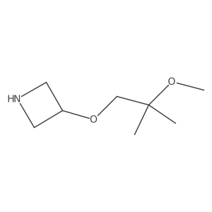 3-(2-Methoxy-2-methylpropoxy)azetidine Structure