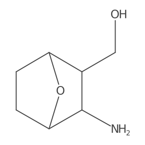 ((1R,2R,3R,4S)-3-Amino-7-oxabicyclo[2.2.1]heptan-2-yl)methanol Structure
