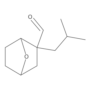 2-isobutyl-7-oxabicyclo[2.2.1]heptane-2-carbaldehyde Structure
