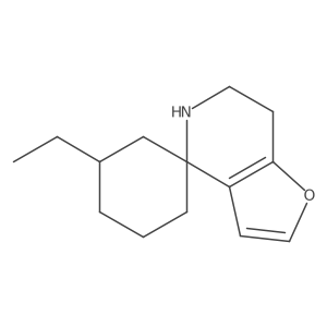 5-ethyl-6',7'-dihydro-5'H-spiro[cyclohexane-1,4'-furo[3,2-c]pyridine] Structure