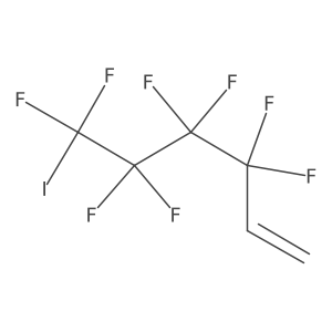 3,3,4,4,5,5,6,6-Octafluoro-6-iodohex-1-ene结构式