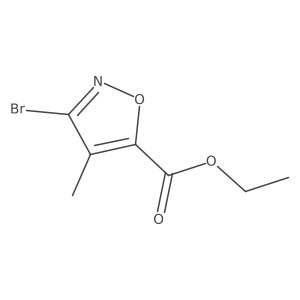 Ethyl 3-bromo-4-methyl-1,2-oxazole-5-carboxylate Structure