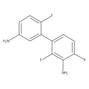 3-(5-Amino-2-fluorophenyl)-2,6-difluoroaniline结构式