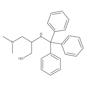 3-(Dimethylamino)-2-[(triphenylmethyl)amino]propan-1-ol Structure