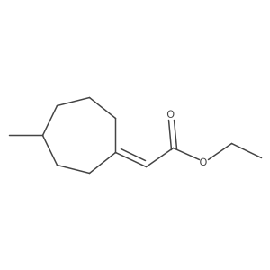 ethyl 2-[(1Z)-4-methylcycloheptylidene]acetate结构式