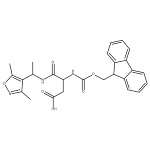 3-{[1-(dimethyl-1,2-oxazol-4-yl)ethyl]carbamoyl}-3-({[(9H-fluoren-9-yl)methoxy]carbonyl}amino)propanoic acid Structure