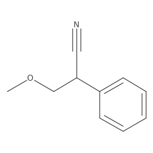 I+/--(Methoxymethyl)benzeneacetonitrile结构式